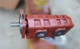 牡丹江随车吊配套CBGJ2063/2032双联齿轮油泵 双联泵厂家