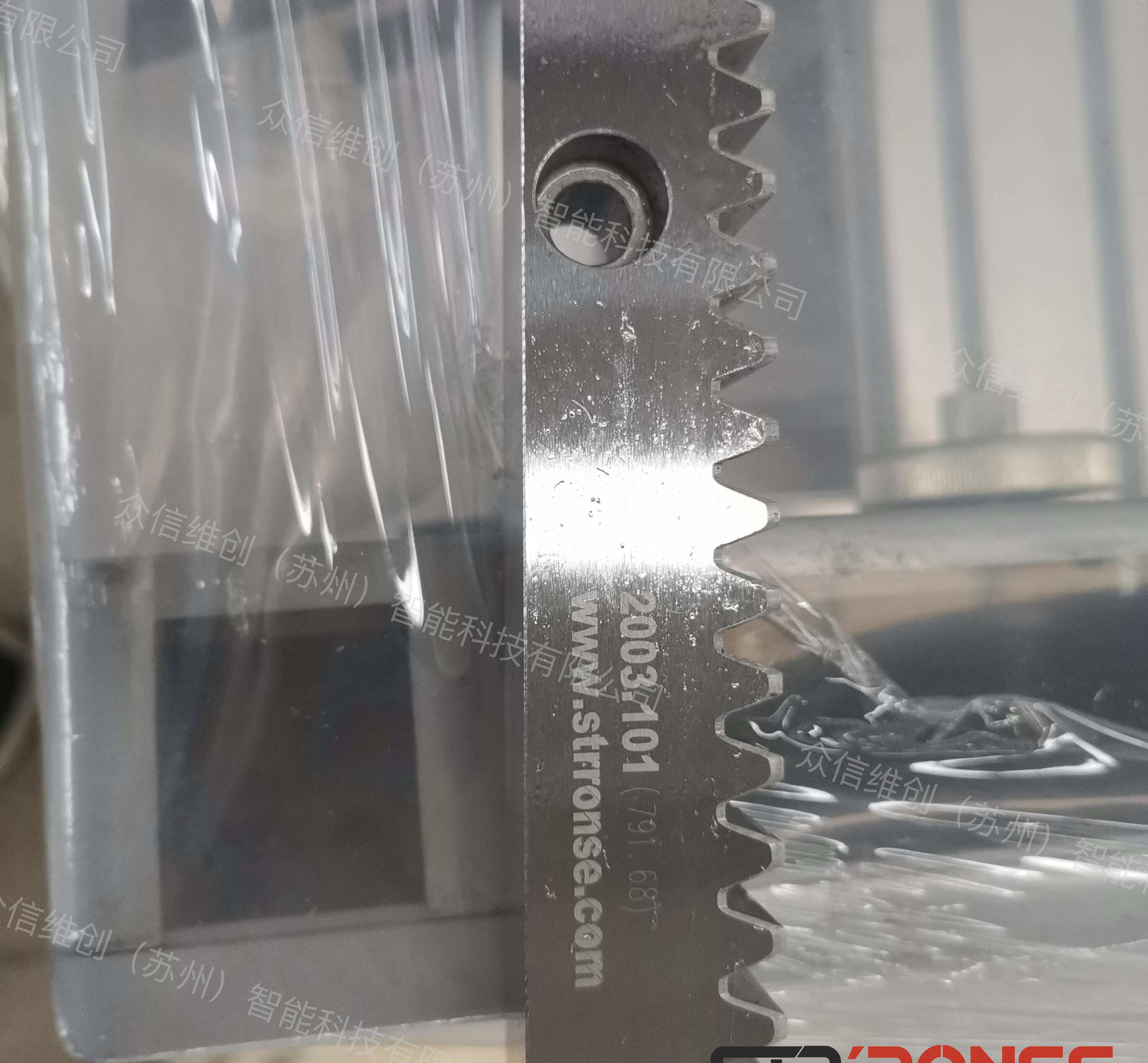 供应德国龙瑟STRRONSE模数3研磨斜齿条6级精度 - 3