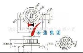 供应汽车齿轮 阻尼齿轮 减速器 缓冲器 阻尼器 汽车阻尼器HCL-02