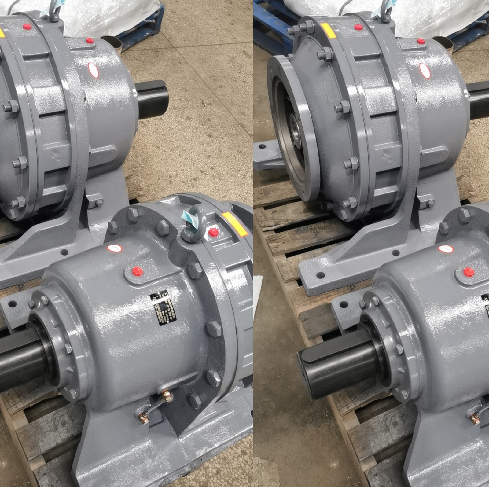 XWD6-59-4斜齿轮蜗杆减速机R57DT80N4 - 4