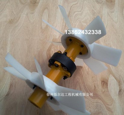 柳工22吨振动压路机钢轮散热风扇总成 大轮中间花键轴套