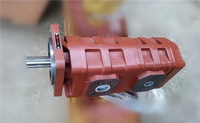 牡丹江随车吊配套CBGJ2063/2032双联齿轮油泵 双联泵厂家