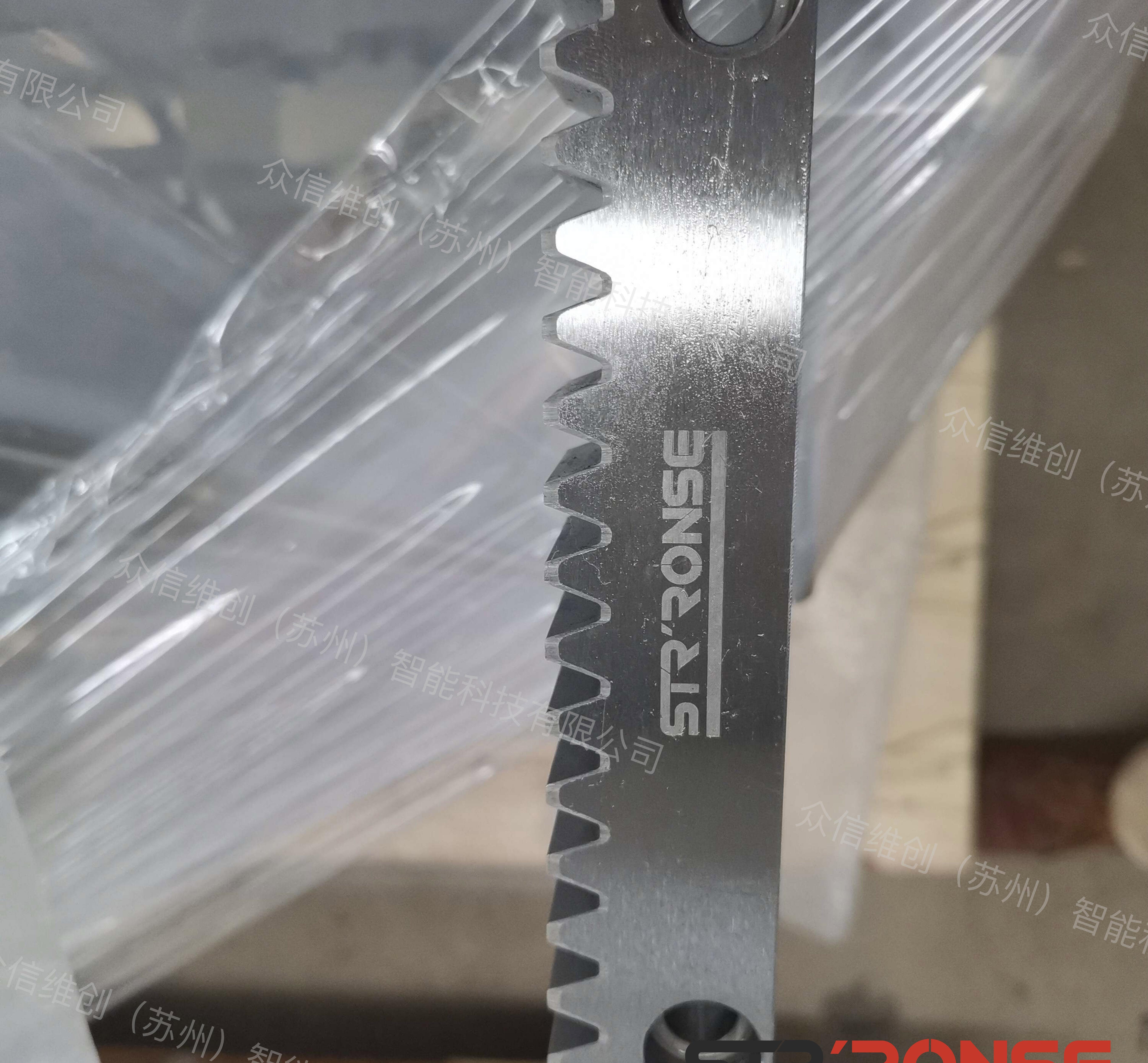 供应德国龙瑟STRRONSE模数3研磨斜齿条6级精度 - 2