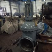 伞齿轮传动焊接式闸阀 Z561Y-16C 25C直齿圆柱齿轮传动楔式闸阀 - 4