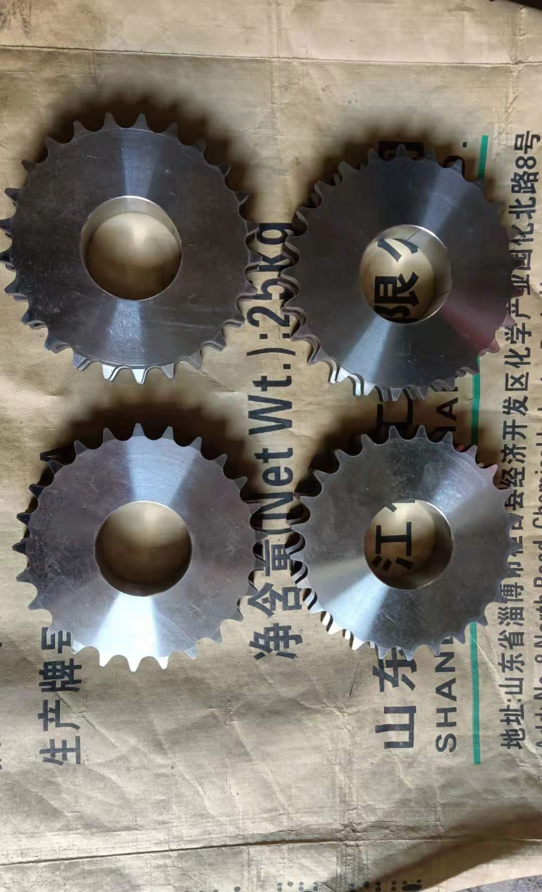 荣达 5分 15.875双排不锈钢链条链轮 - 3