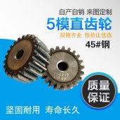 厂家供应直齿圆柱齿轮 高密度齿轮可定制 精密做工 - 4