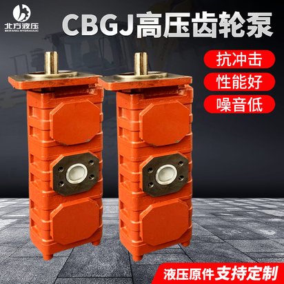 双联齿轮油泵CBGJ2063/2063-B2R-32钻机液压泵