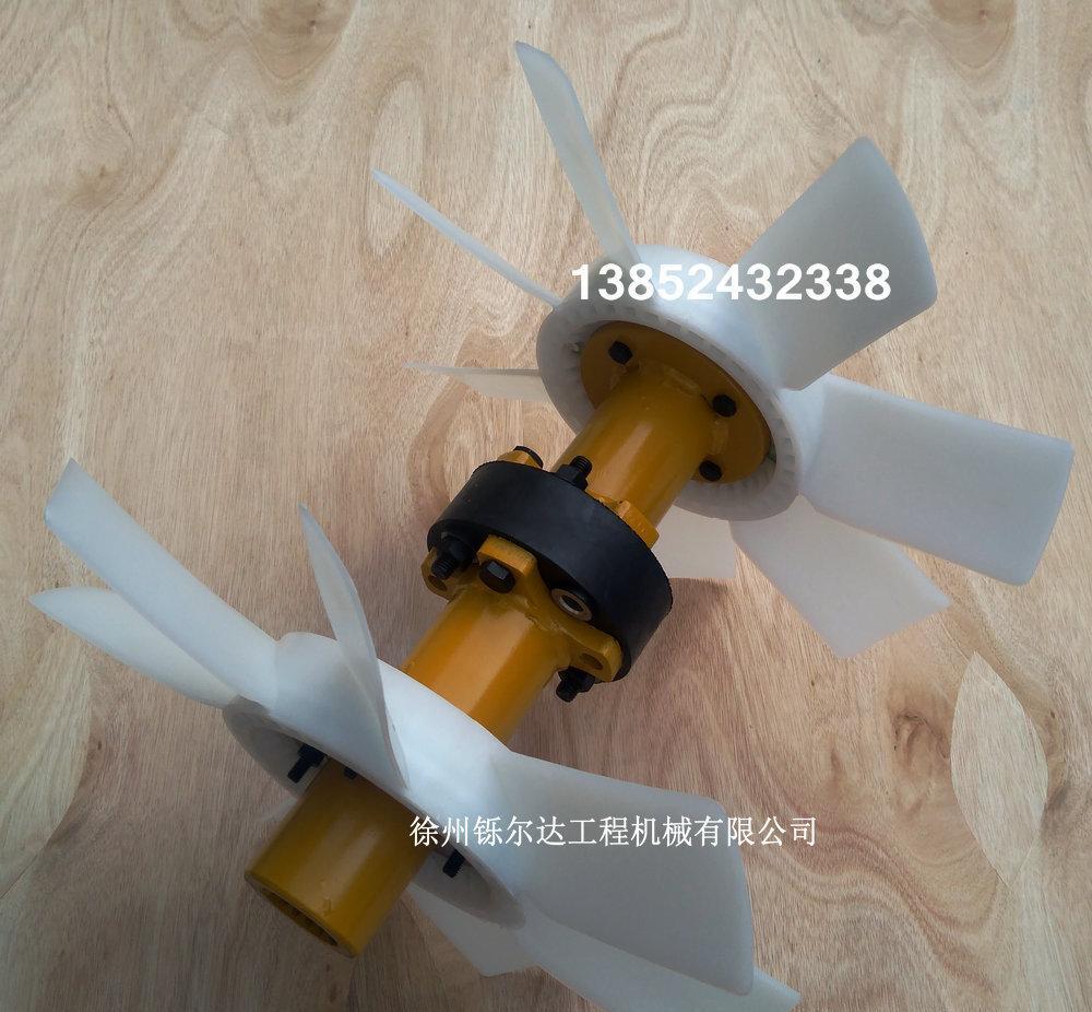 柳工22吨振动压路机钢轮散热风扇总成 大轮中间花键轴套 - 2