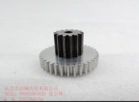 9千克舵机齿轮 铝齿轮 四级铆合齿 31T/14T 小模数齿轮