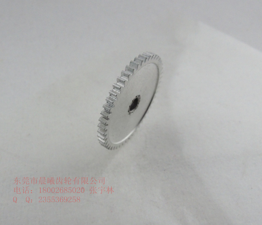 9KG舵机齿轮 铝齿轮 二级铆合齿 48T*10T 小模数齿轮 - 2