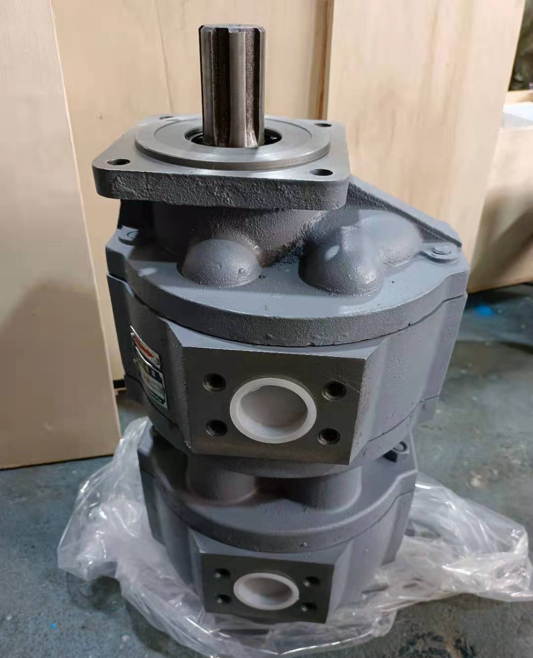 厂家直销长江双联齿轮油泵CBG3200/3200高压齿轮泵 - 3