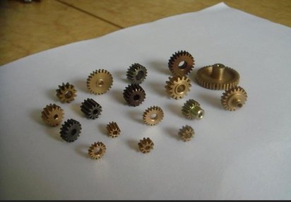 供应各种小模数齿轮 玩具齿轮 马达小齿轮 环保铜齿轮