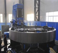 回转窑/球磨机齿圈 中实低压铸造大型齿圈