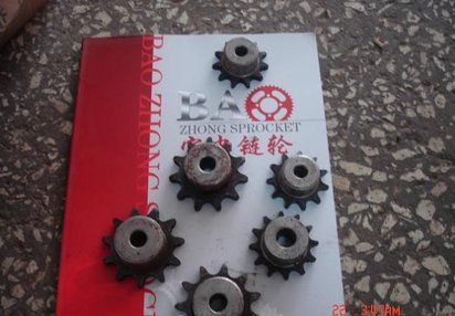 机械链轮齿轮 花键轴链轮 1寸链轮