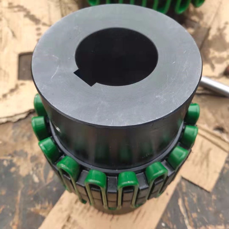 可非标定制45钢蛇簧联轴器6110T05 6120T05 6130T05保护壳JS8 JS6黄壳