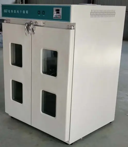 新款101-00电热鼓风干燥箱 电热鼓风烘箱齿轮 触摸屏控温 - 4