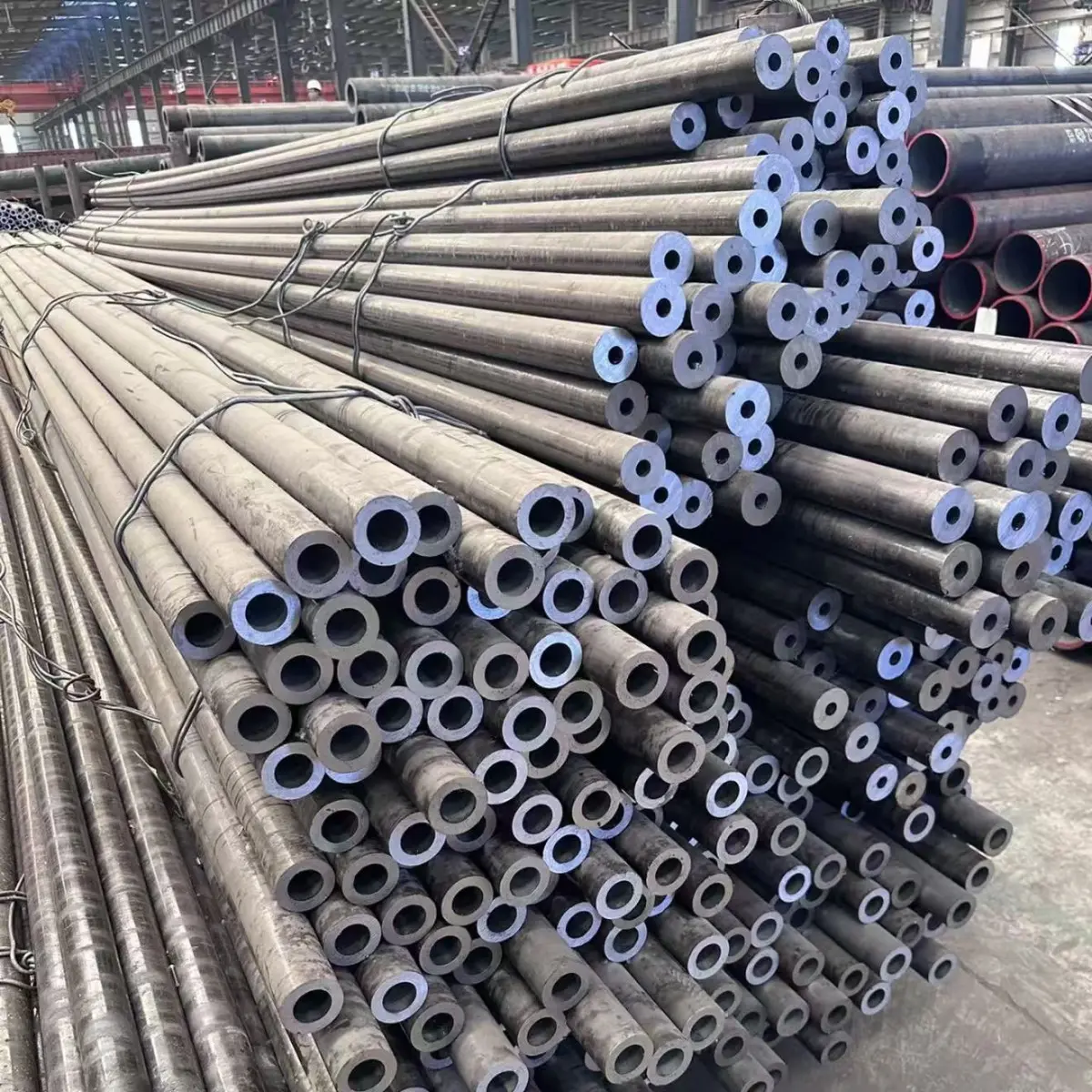 成都现货直销Q460E/133*5无缝钢管正火退火热处理重工设备管材无氧化皮规格齐全 - 4