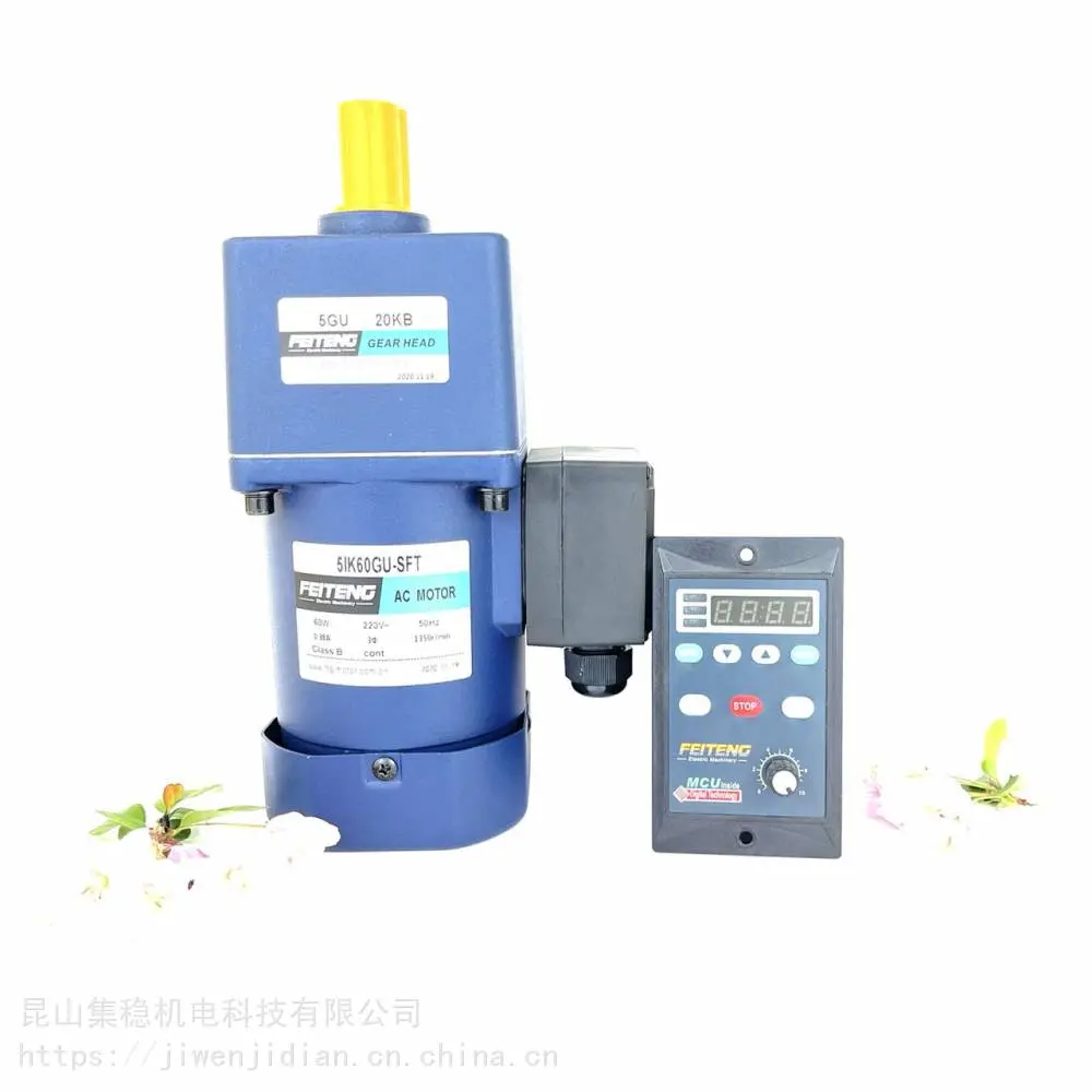 低速45rpm齿轮电机 5GU30K减速箱 5GU18K减速机 - 2