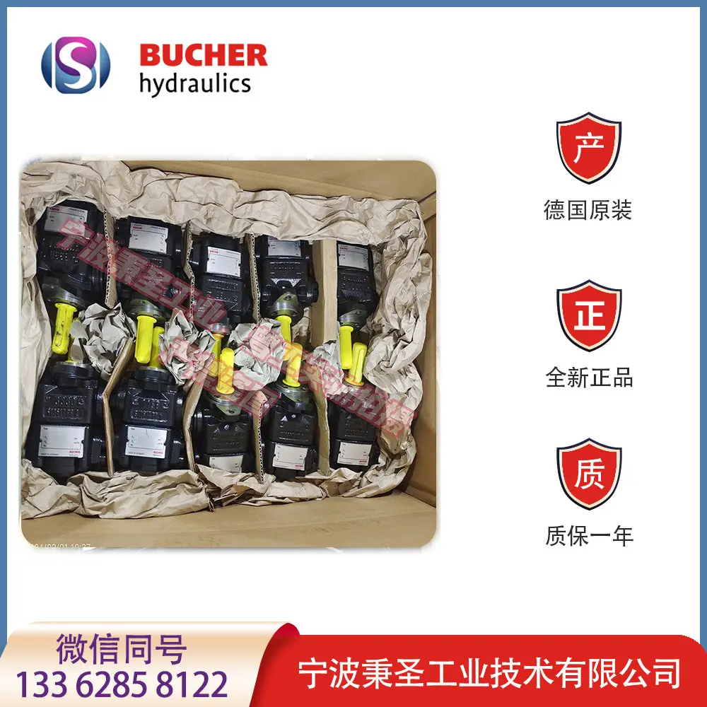 德国BUCHER齿轮泵 QX81-400R301 布赫液压泵 有报关单 - 3