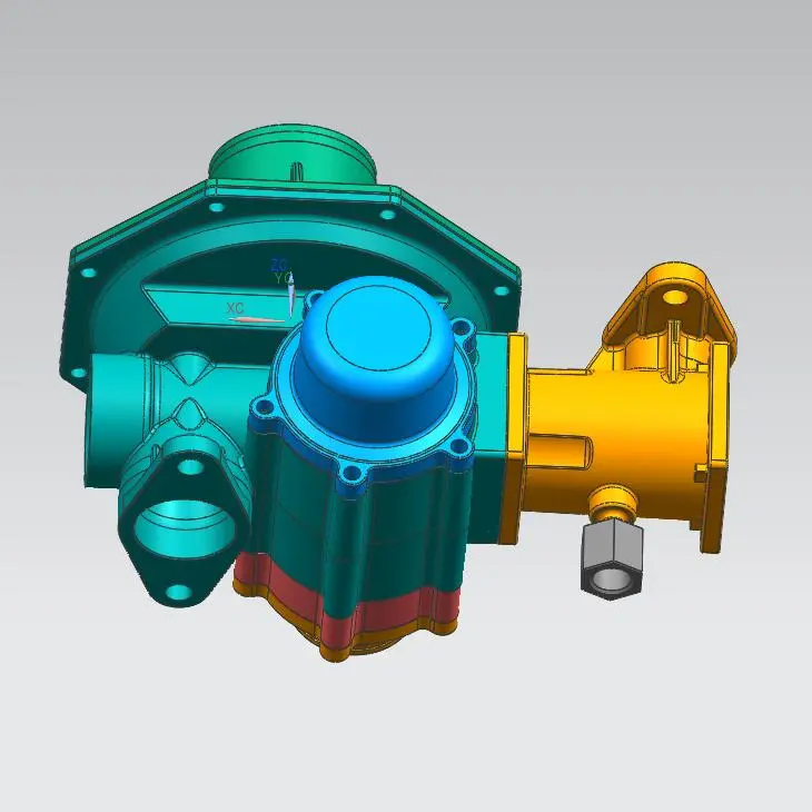 乐器3D画图 琴头三维造型 上门蓝光扫描服务 结构设计 抄数建模 - 2