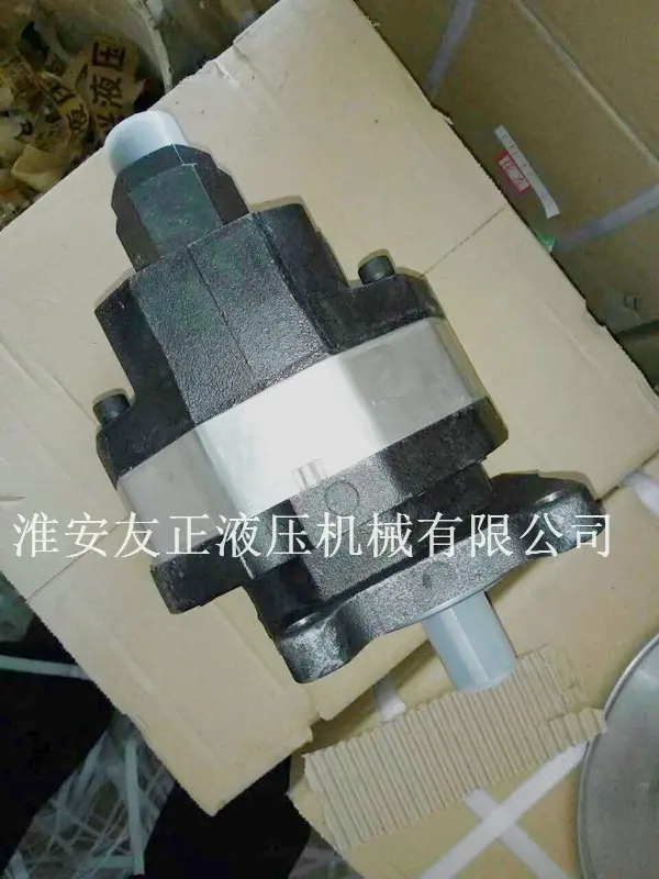 畜牧液压机械手动分配器双联齿轮油泵吊车2CB-FC-10/10-3AAR