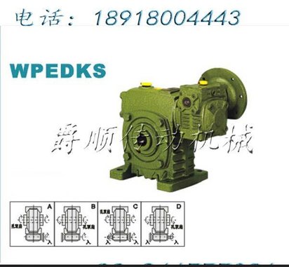 供应WPEDKS60/100-0.37KW双级蜗轮蜗杆减速机