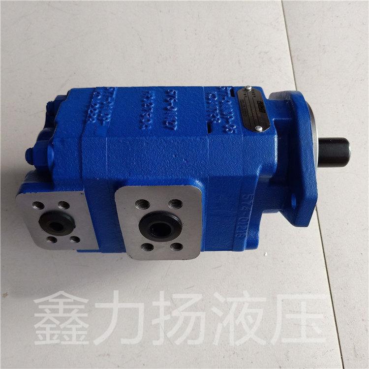 PB76-100-70-L-MSF双联齿轮泵 泊姆克双联齿轮泵 惠龙15米方杆钻机双联泵 鑫力扬液压