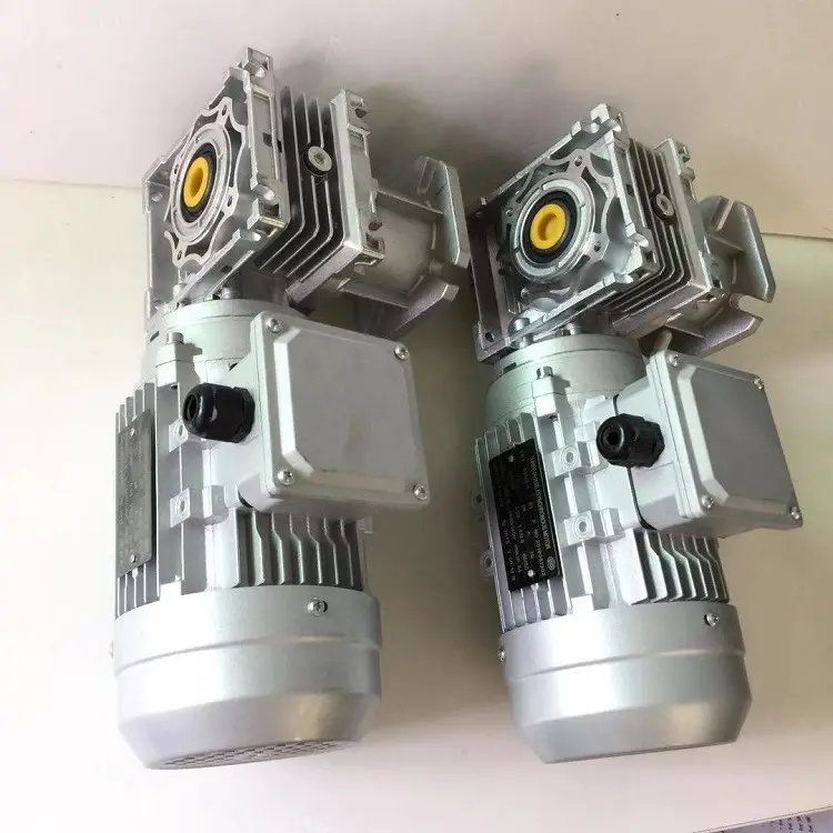 YS7124-0.37KW-4P-NMRV050蜗轮蜗杆减速电机 - 2