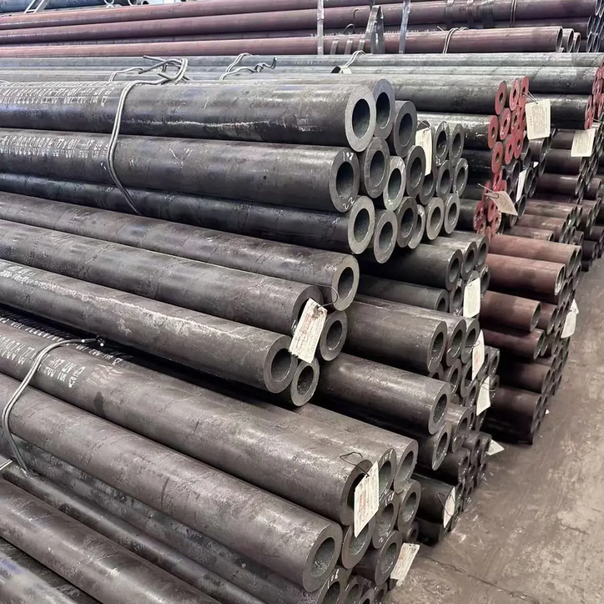 重庆40CrMiMoA无缝钢管热处理加工成型标准机械齿轮管材加工厂批发 - 4