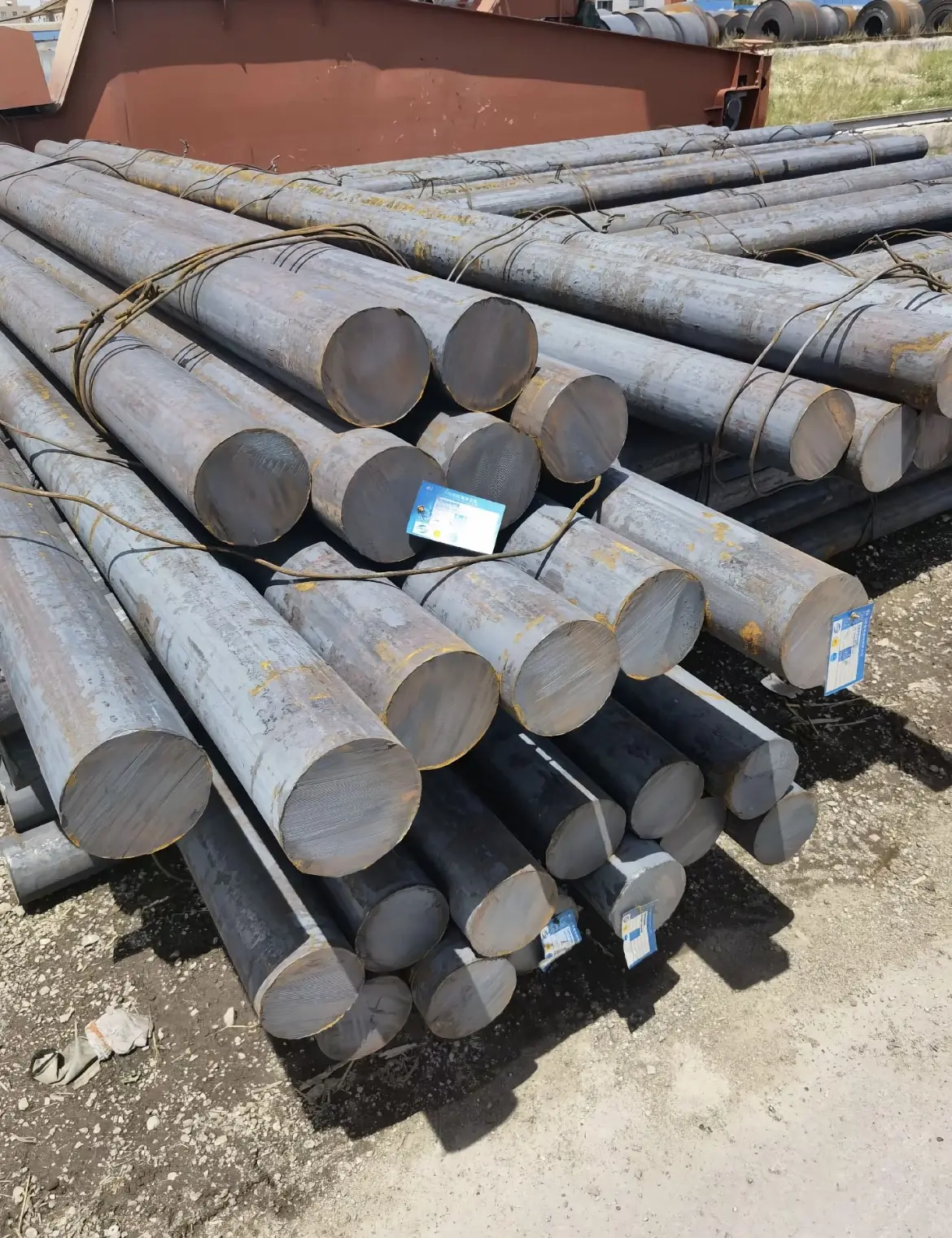 重庆20CrMnTi30CrMnTi圆钢12至310mm齿轮轴类精密构件加工厂家批发
