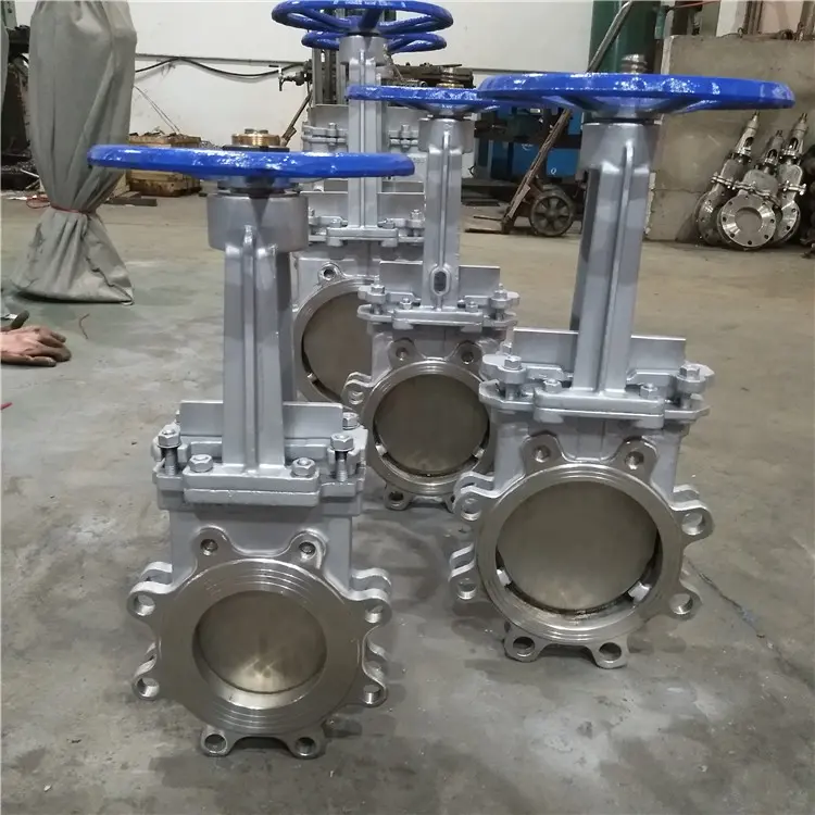 链轮不锈钢刀型闸阀PZL73W-10P