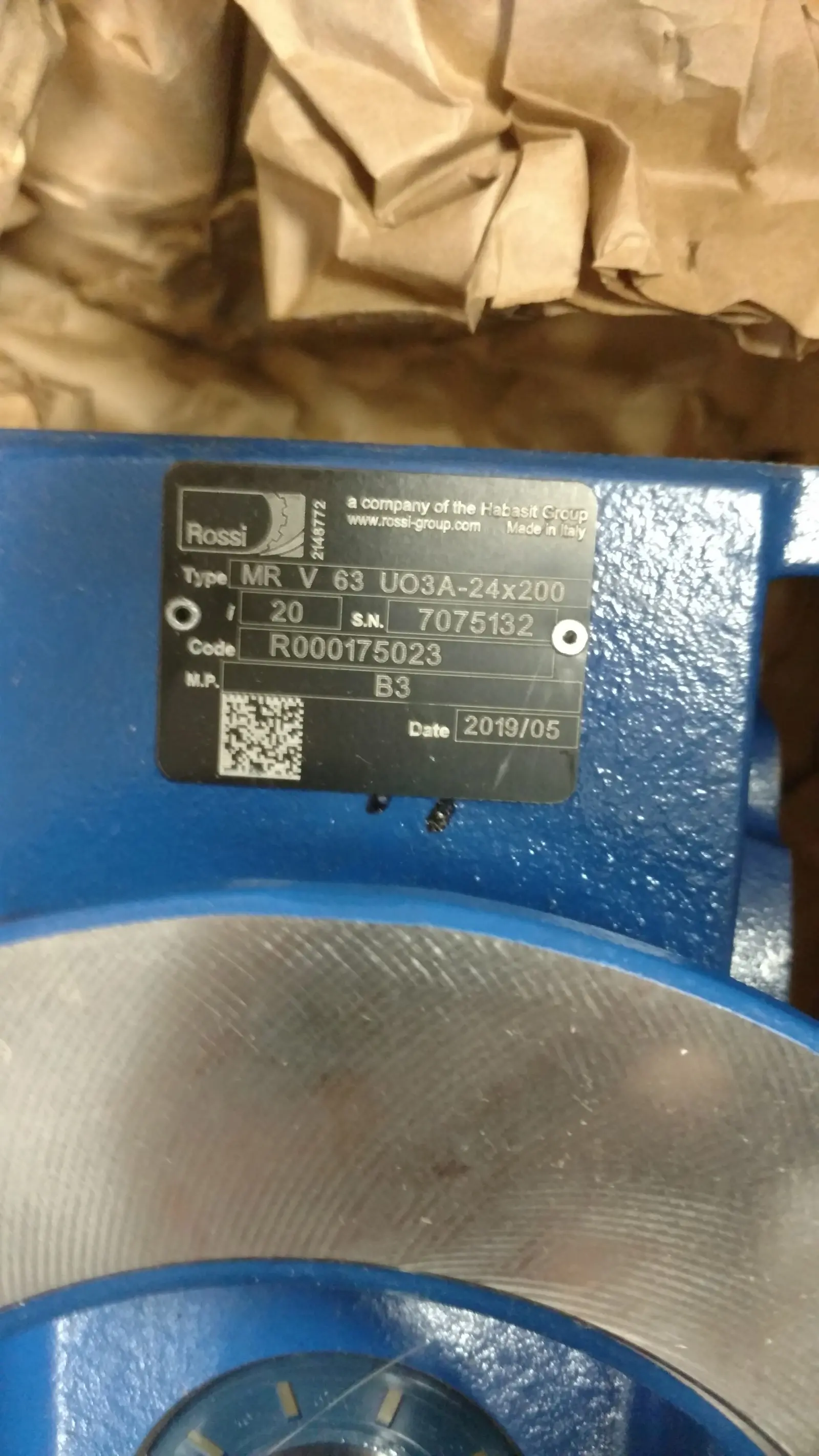 ROSSI减速机R000107987 - 2