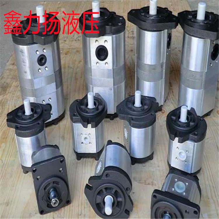 双联齿轮泵 三联泵 吊车两联齿轮泵厂家直销-鑫力扬液压