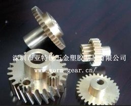 铜齿轮 小模数齿轮 直齿轮 斜齿轮 偏心齿轮