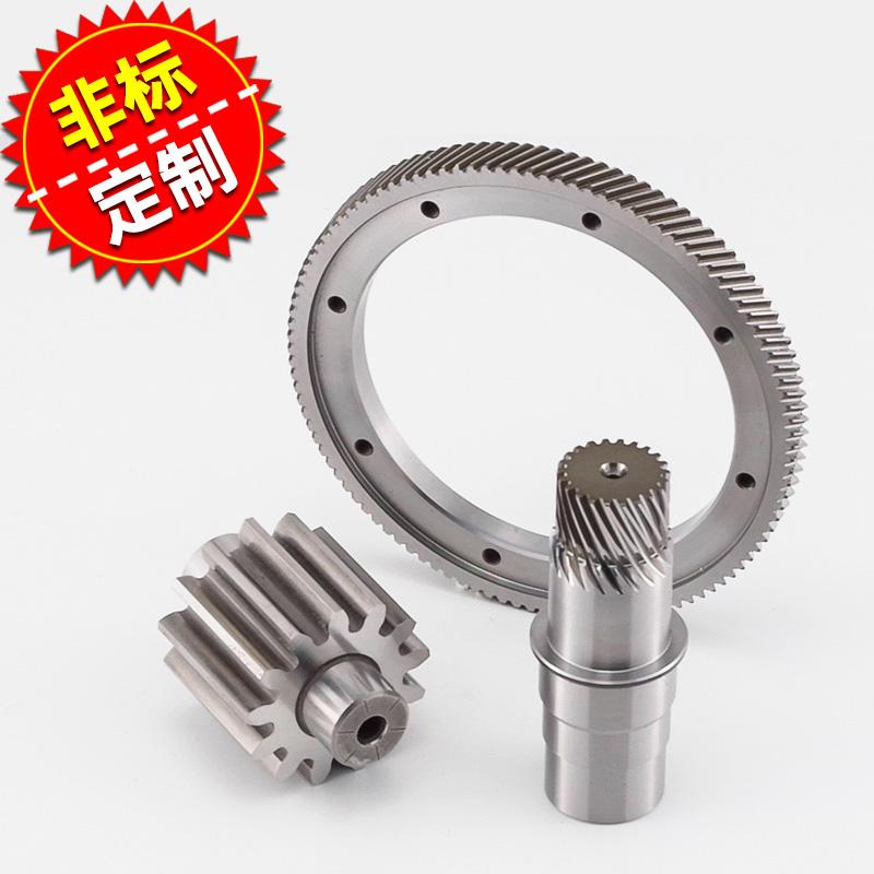 格扬传动进口滚齿磨齿机生产非标4级精度研磨级精密齿轮厂GY-026