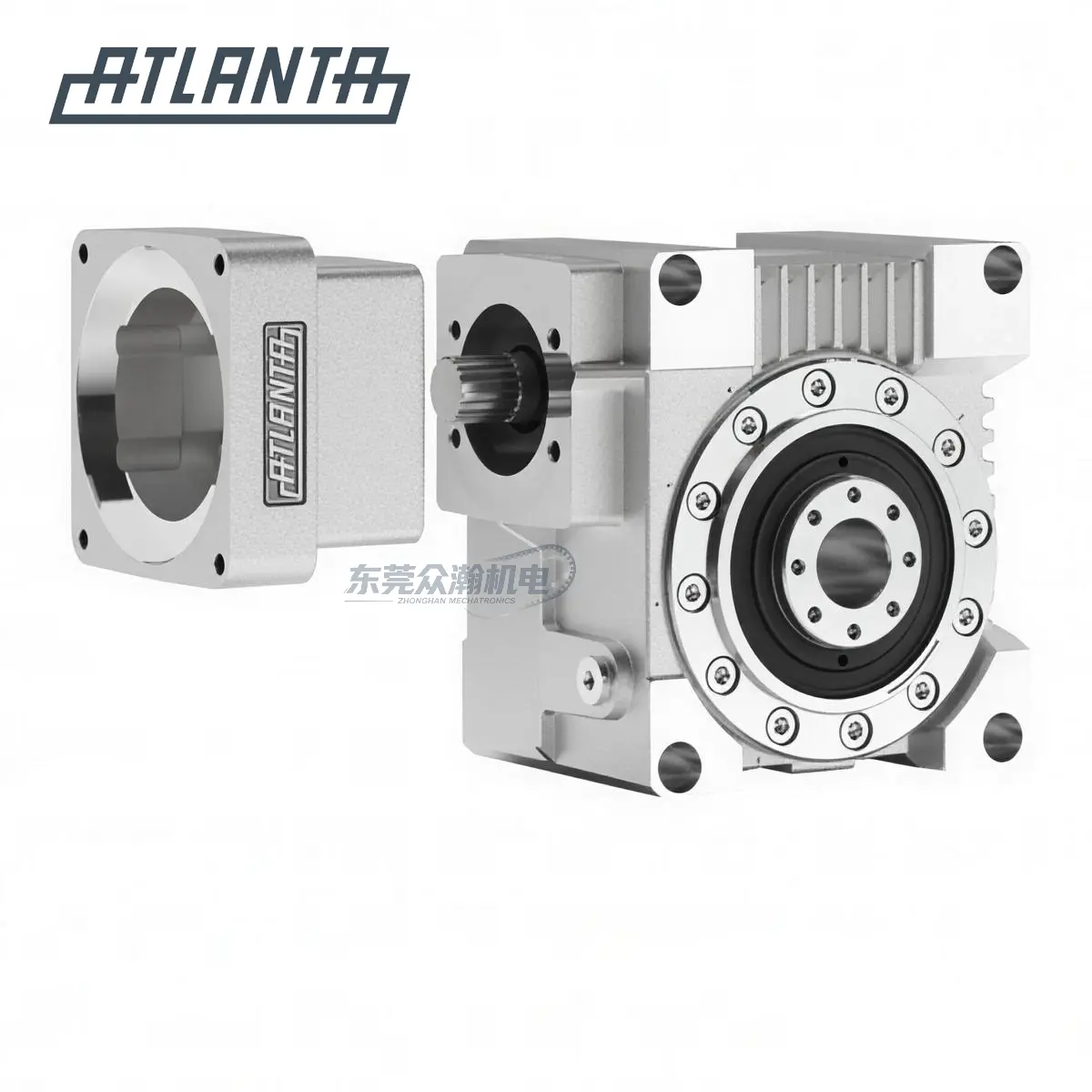 ATLANTA 亚特兰 98‑HT 伺服减速器 精密重载蜗轮蜗杆齿轮箱支持规格确认询价