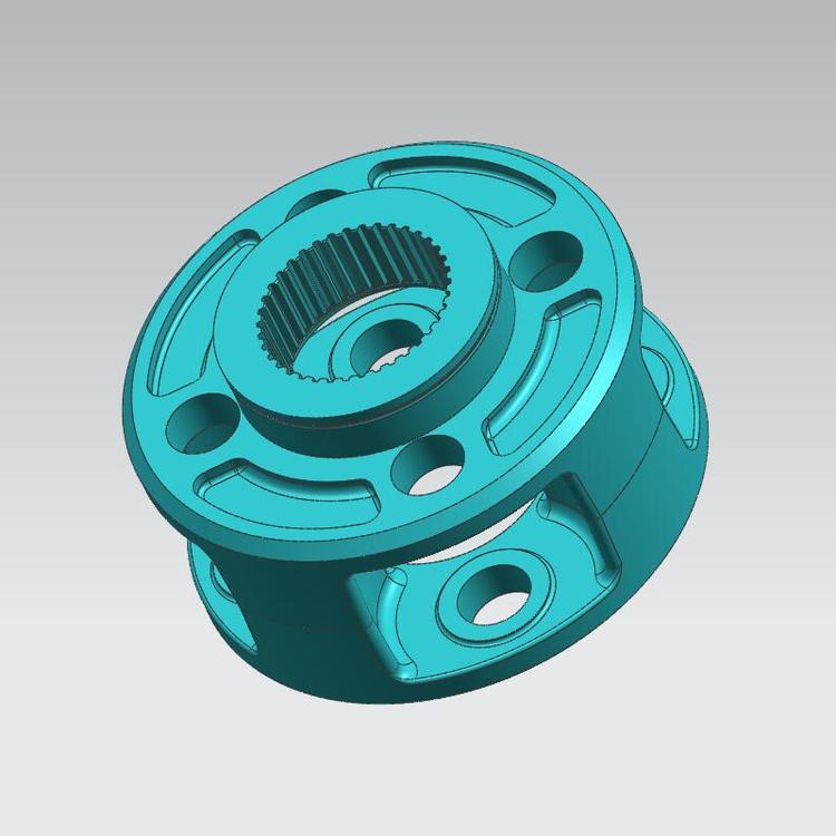 减速机三维扫描 2D转3D图纸 部件3D扫描 机械件逆向建模