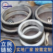 立民 铸钢烘干机大齿圈 回转窑大齿圈 精度准硬度高 - 3