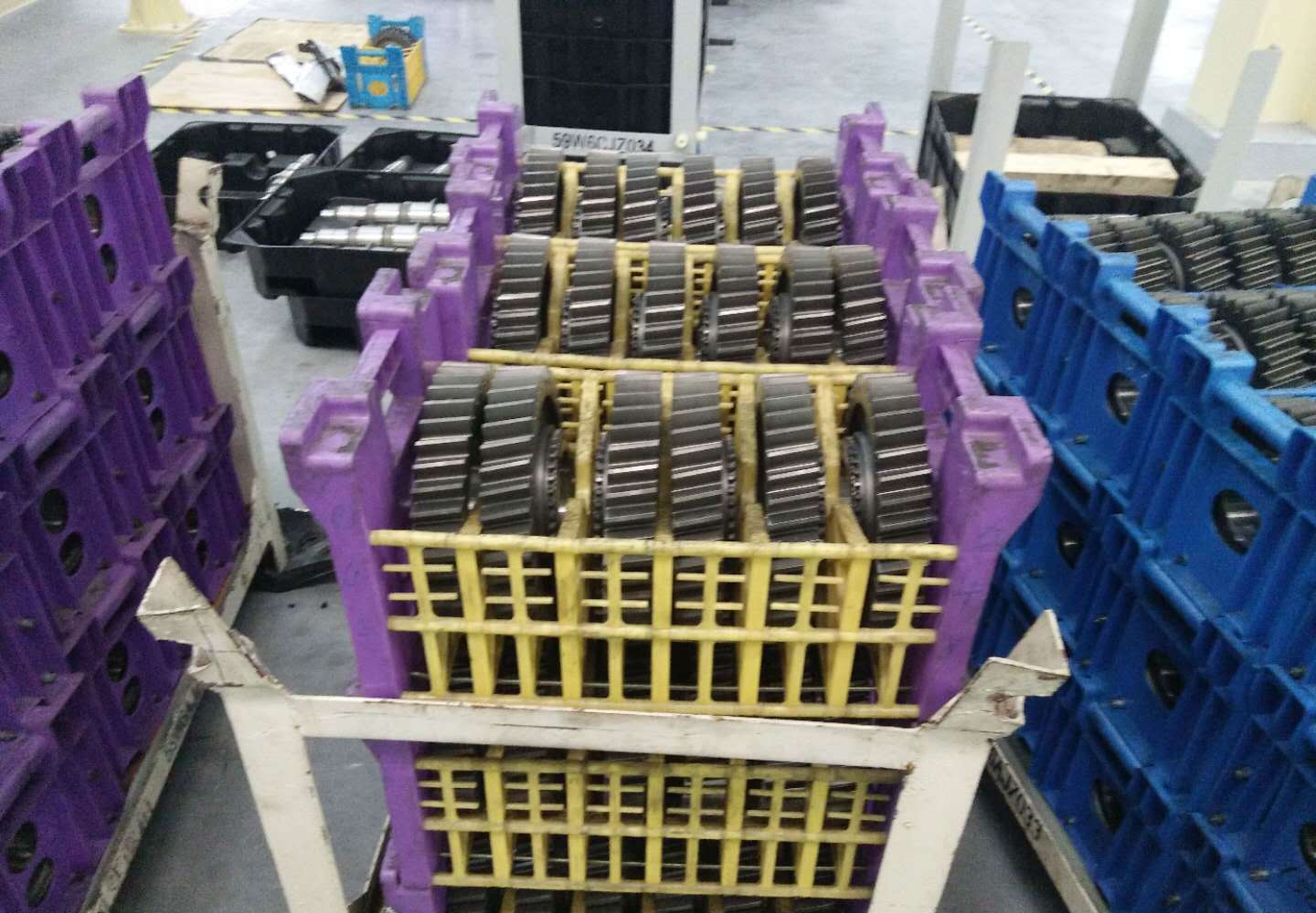 湖北塑料齿轮周转箱齿轮清洗筐厂家直销 - 4