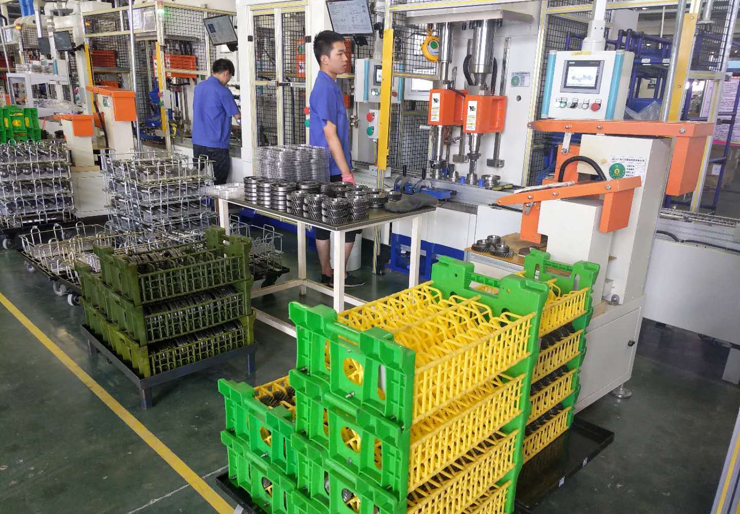 湖北塑料齿轮周转箱齿轮清洗筐厂家直销 - 3