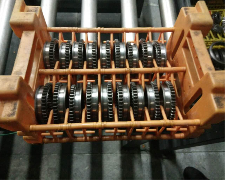 湖北塑料齿轮周转箱齿轮清洗筐厂家直销 - 2