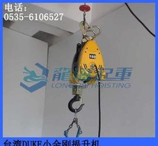 DUKE小金刚提升机,齿轮热处理精密加工,结构紧凑,现货