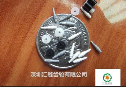 精密小模数POM塑胶精密齿轮 标准双联齿轮