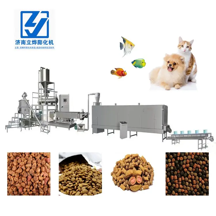 小型电加热狗粮加工设备快速换模装置切换颗粒规格省时50%