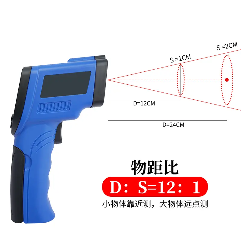 铱泰ETA550红外测温仪高精度工业测温枪ETA950非接触式测温仪 - 2