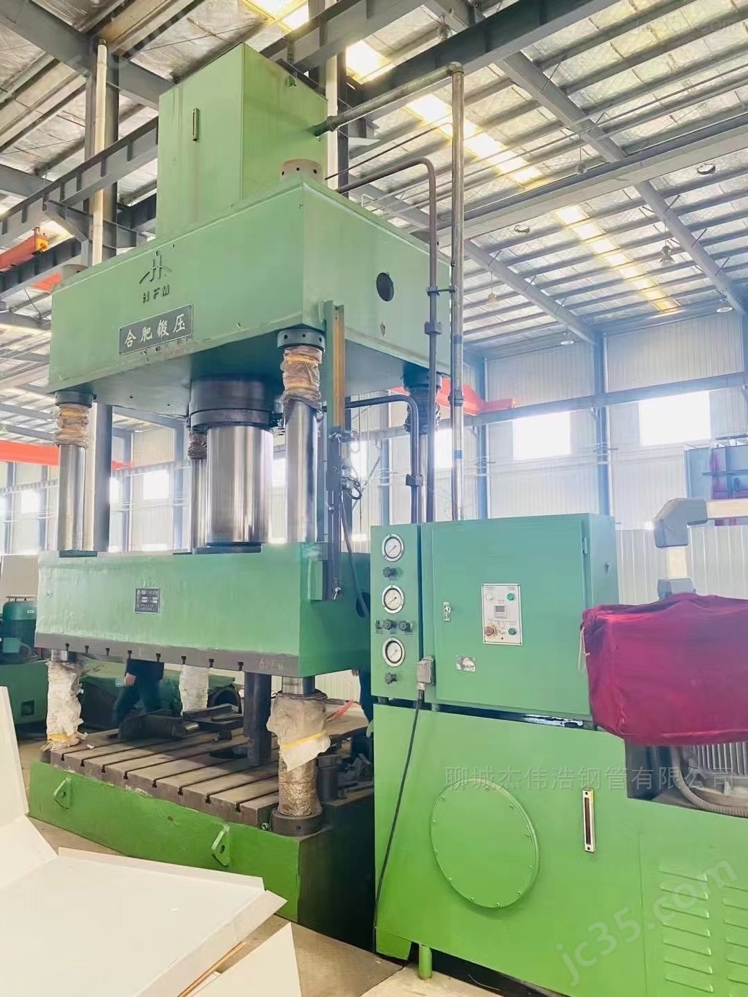500T 二手出售合肥锻压500吨油压机,工作台1.5*2.2米