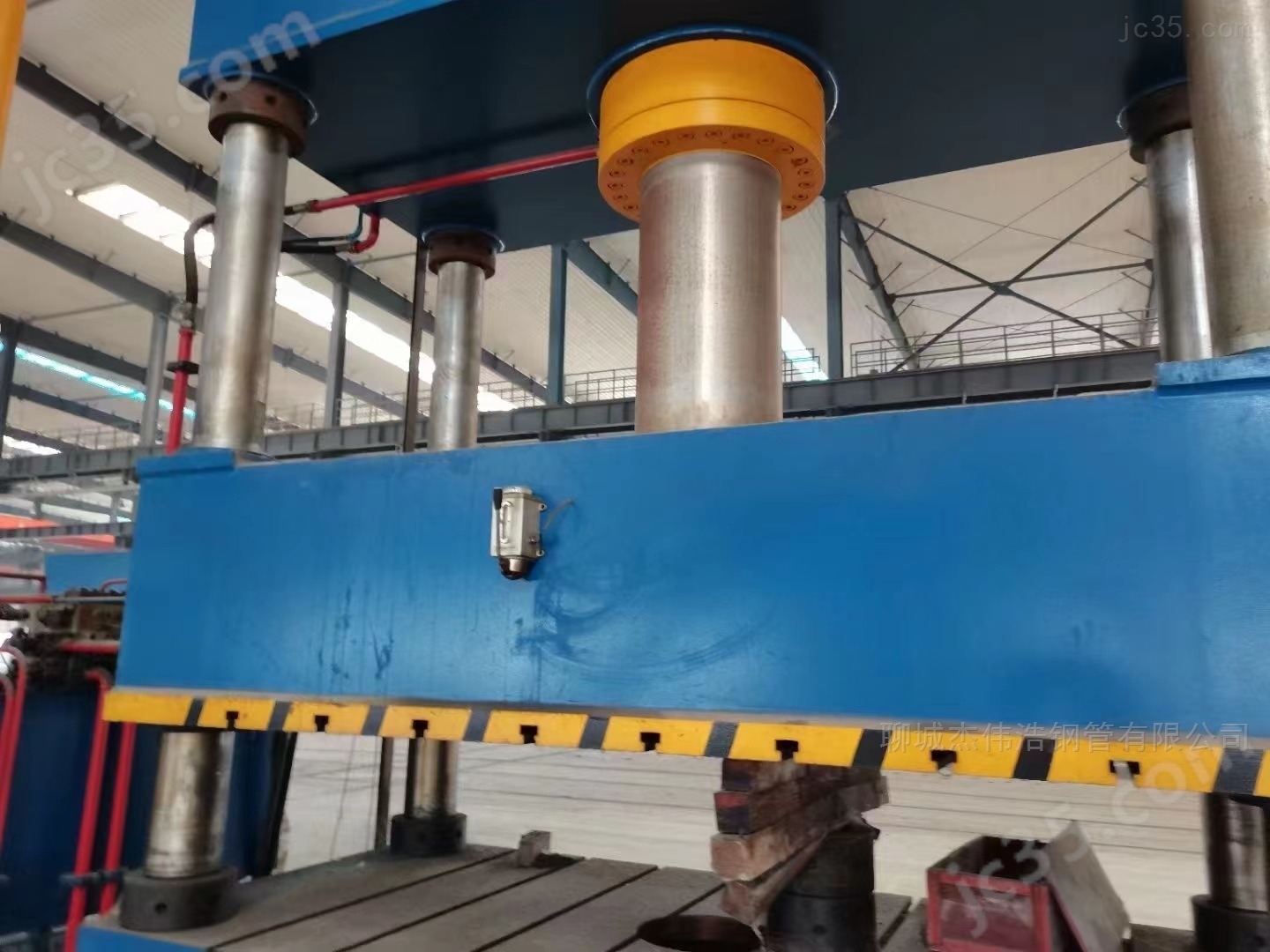 500T 二手出售南通华德500吨四柱油压机