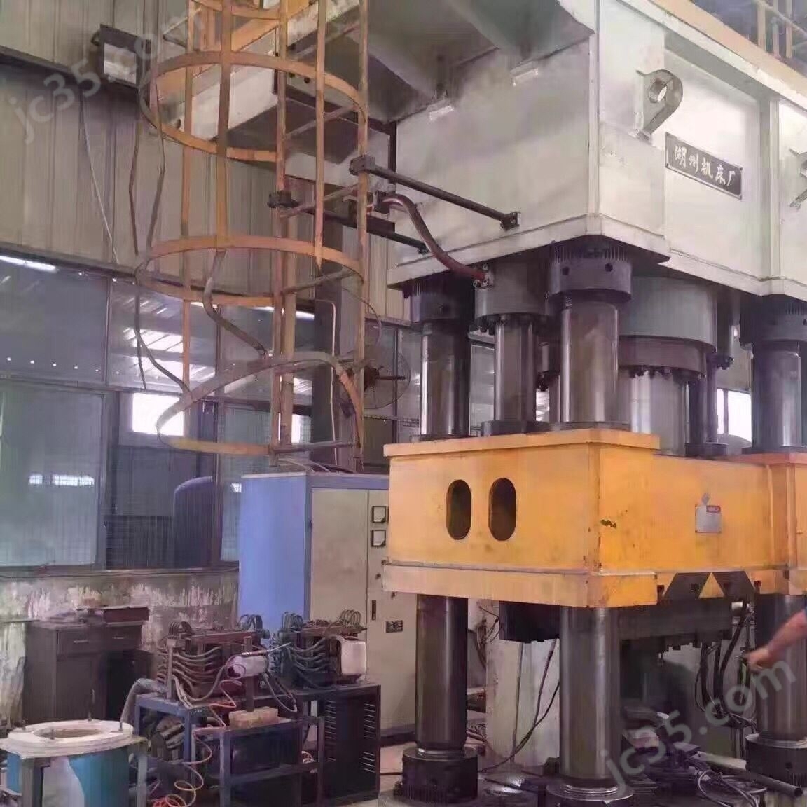 1000T 二手湖州机床锻造油压机1000T