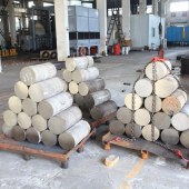 316不锈钢高压环形锻打法兰自由锻件非标法兰 - 4