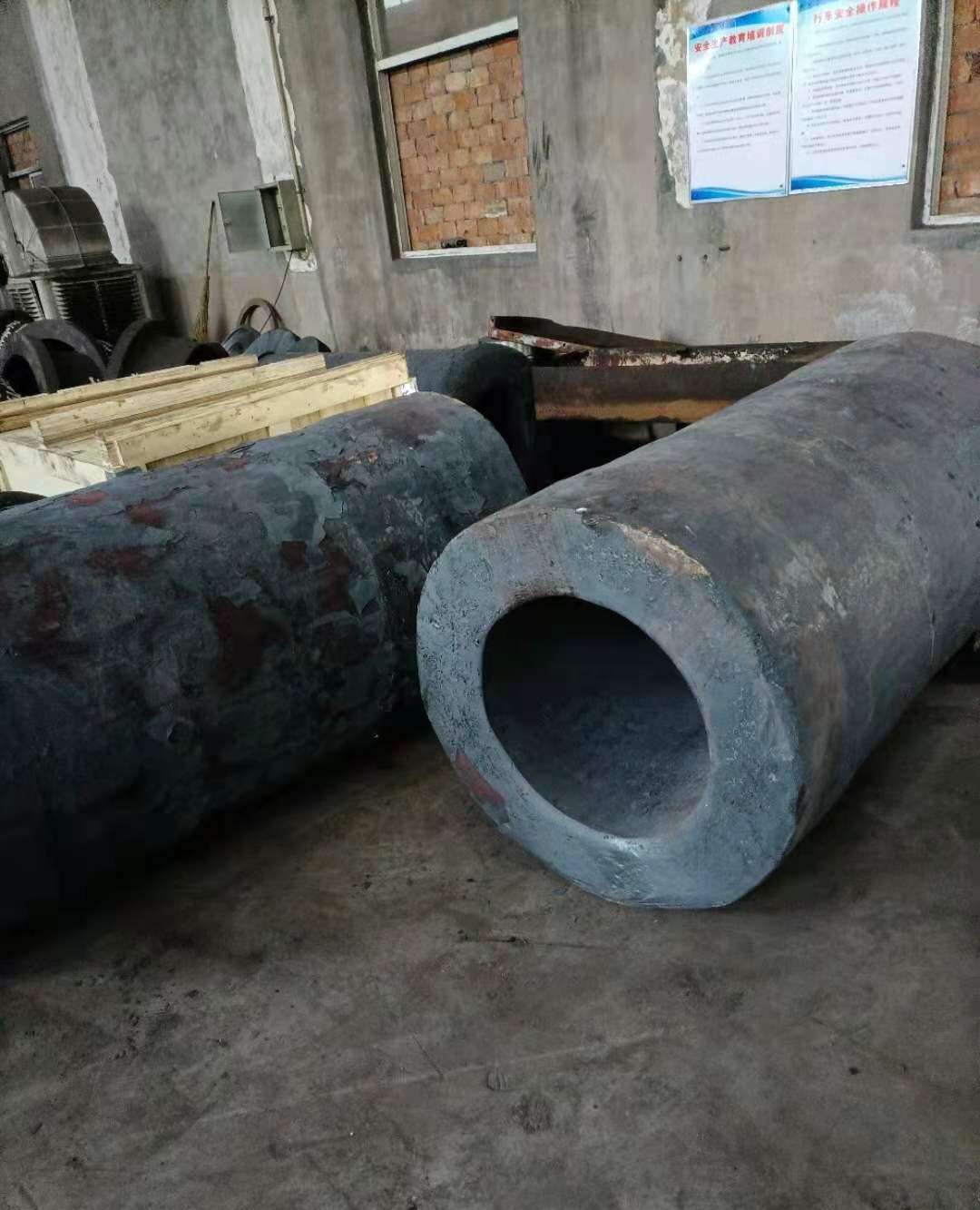 自由锻加工套筒 缸筒轴类锻件 热锻棒料成粗车交货 - 2